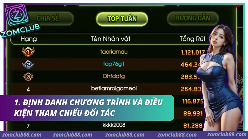 Chương trình đại lý tiếp thị liên kết ZomClub 2026