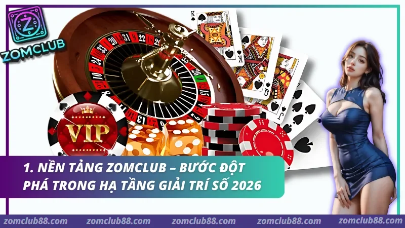 Giới thiệu ZomClub — cổng game bài đổi thưởng trực tuyến uy tín 2026