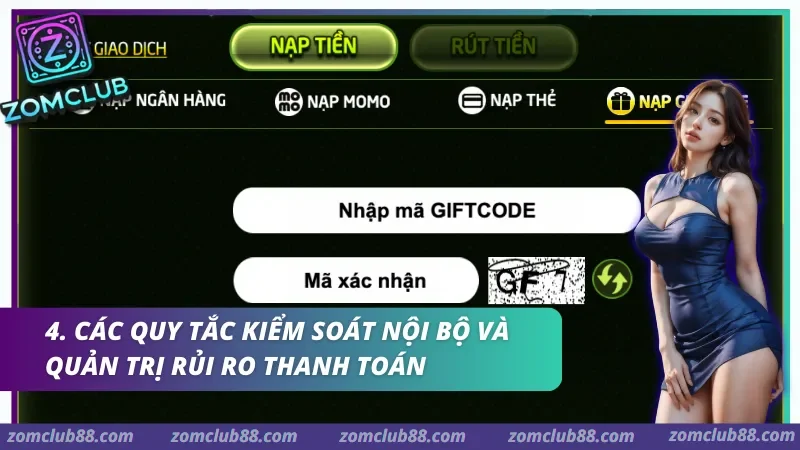 Lưu ý bảo mật khi nạp tiền ZomClub